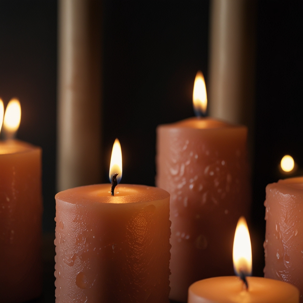 Как закрепить фитиль в свече