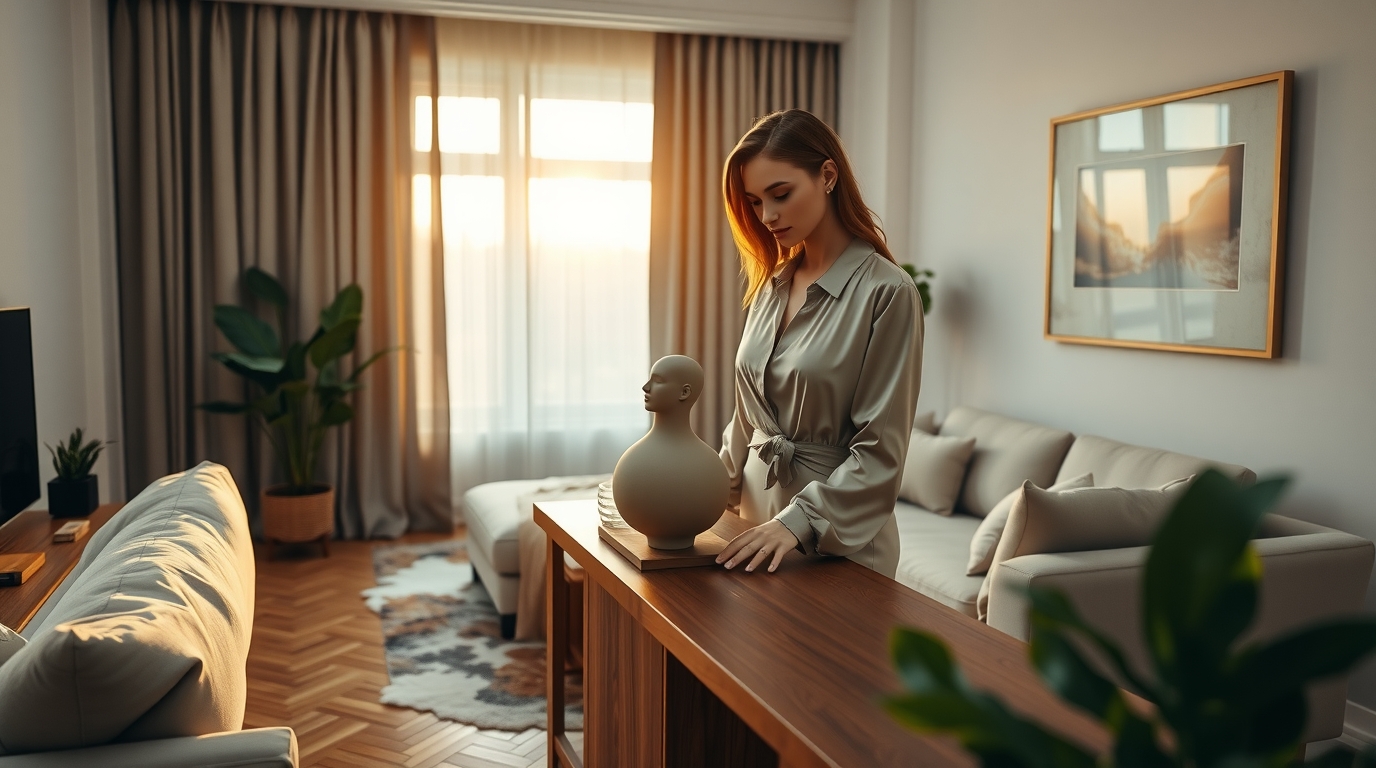 Интерьерные статуэтки