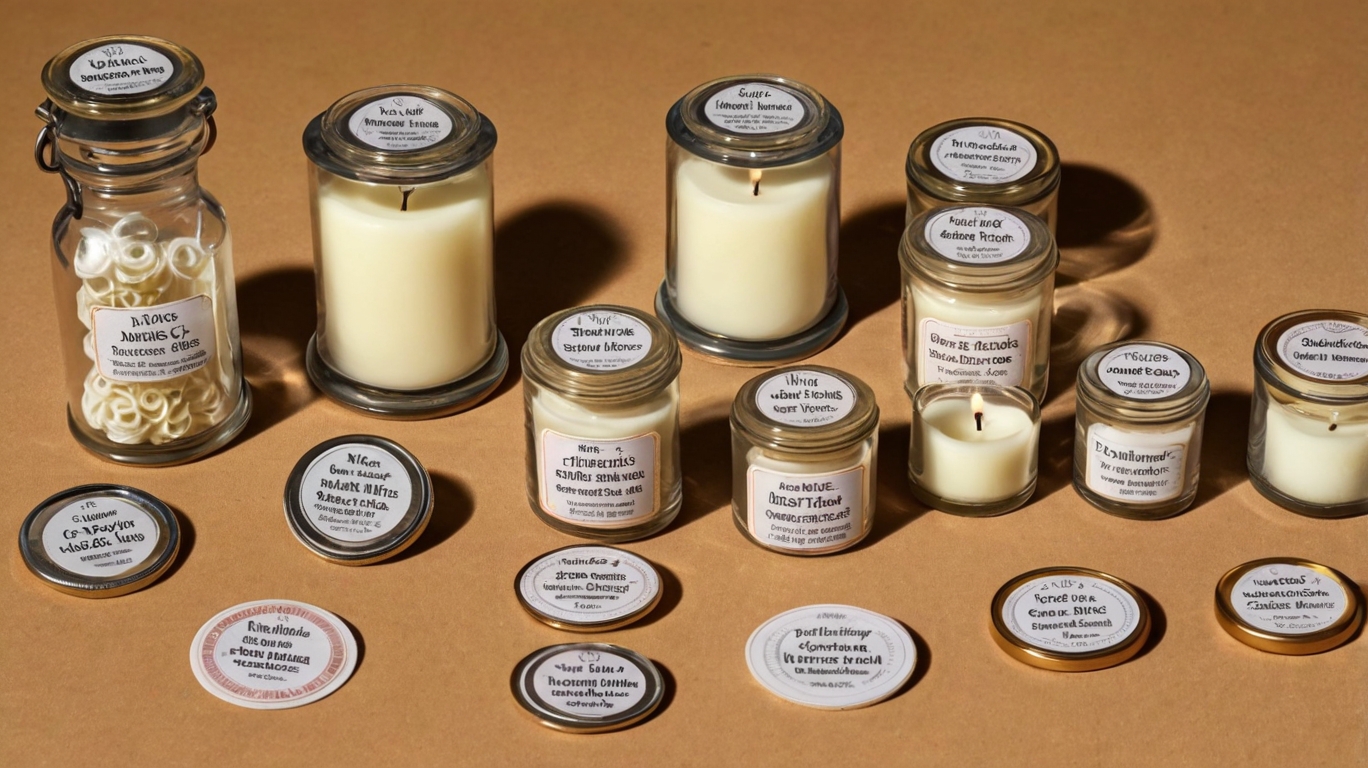 Как закрепить фитиль в свече